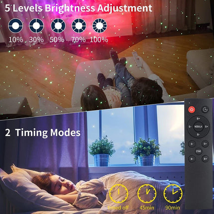 Starry Sky Night Light Projector, Astronaut Galaxy Projector Night Light – image 7