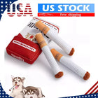 Cigarette Dog Toys 2 Pack, Chew Toys for Dogs of All Sizes, 6 Inch Dog Fetch Toy