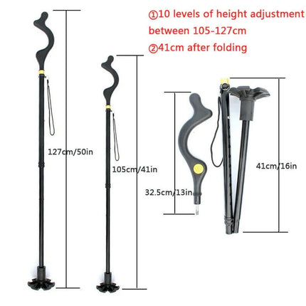 Walking Canes for Seniors, Lightweight Aluminum Walking Stick for Balance - image 5