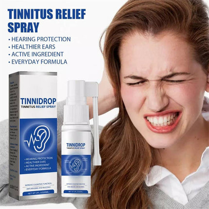 Ear Drops for Tinnitus 2 Pack, Ringing in Ears Drops with Ginkgo and Mullein