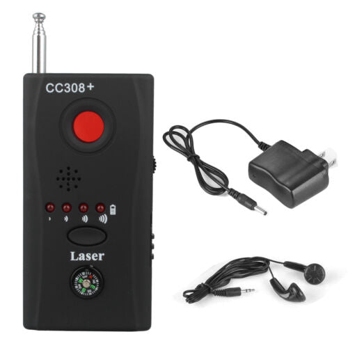 RF Detector, Bug Detector with Lens Finder to Detect Hidden Cameras and Audio Bugs, Hidden Camera Detectors for Travel