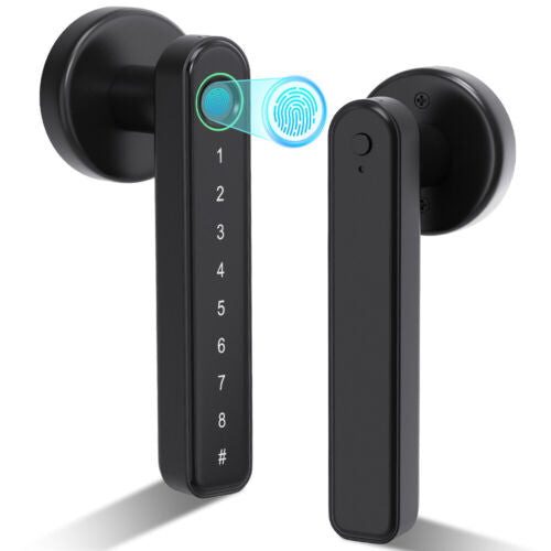 Smart Lock with Fingerprint, Keyless Door Lock with Mobile App Remote Control, Fingerprint Smart Door Lock