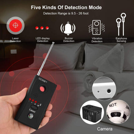 RF Detector, Hidden Camera Detectors for Travel