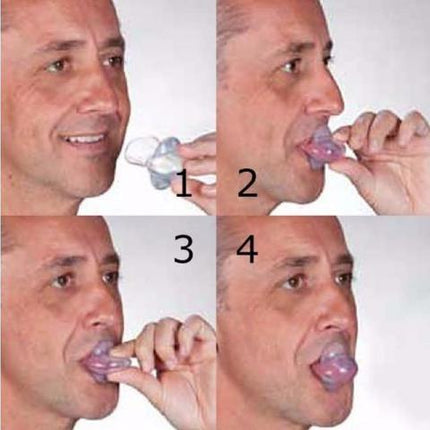 Anti Snore Device Tongue Stabilizing Device for Sleep Apnea, Snoring Solution