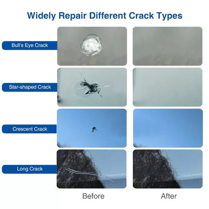 Windshield Repair Kit 5 Pack, Windshield Chip Repair Resin for Laminated Car Glass – image 4
