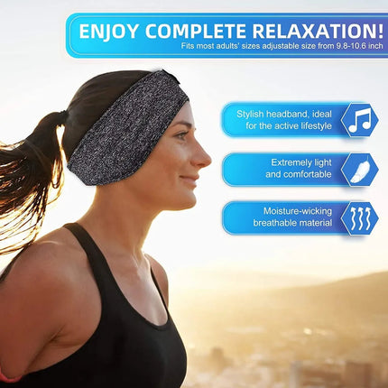 Noise Cancelling Sleep Headphones, Bluetooth Sleep Mask