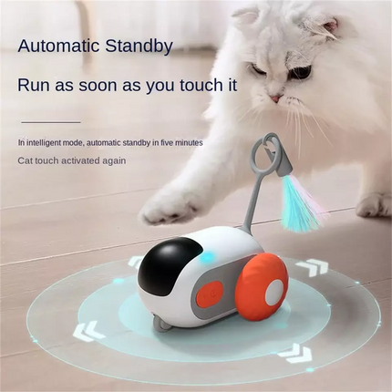 Remote Control Cat Toy, Interactive Cat Toy Car with USB Charging – image 6