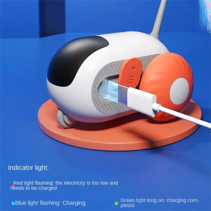 Remote Control Cat Toy, Interactive Cat Toy Car with USB Charging