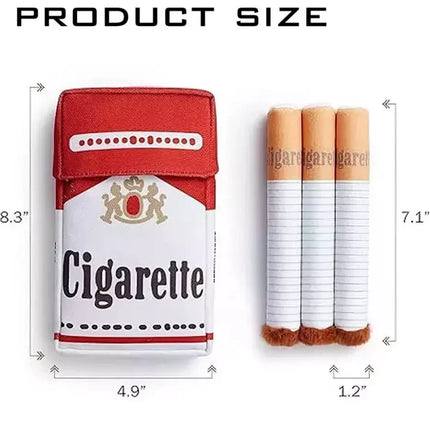 Cigarette Dog Toys 2 Pack, 6 Inch Dog Fetch Toy
