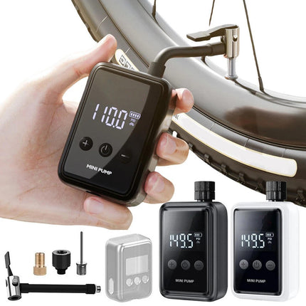 Electric Bike Pump with Digital Display, Presta Valve Pump – image 4
