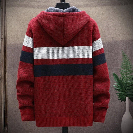 Striped Cardigan, Knit Sweater Cardigan for Winter – image 10
