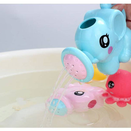 Baby Bath Toy Elephant Rinse Cup, Elephant Watering Can – image 4