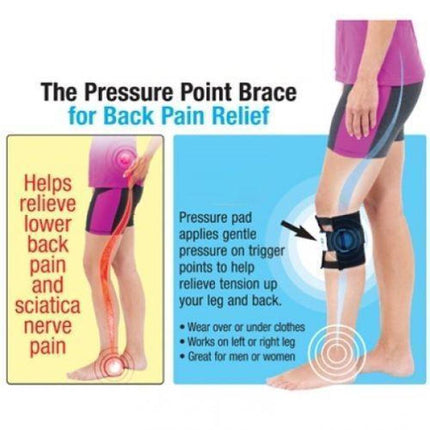 Knee Support Brace for Sciatica, Leg Wrap for Either Leg – image 7