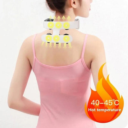 Neck Massager with Pulse, Cordless Neck Massager with 4 Modes and 15 Levels – image 4