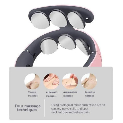 Neck Massager with Pulse, U Shaped Electric Neck Massager – image 6
