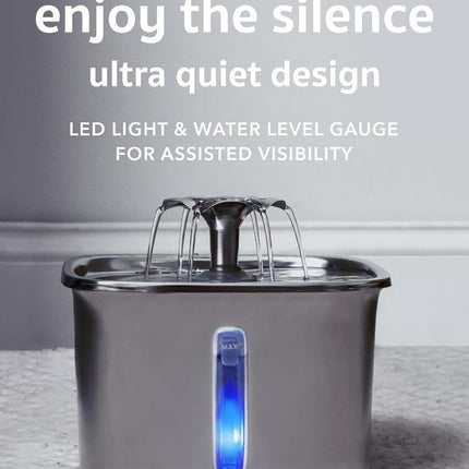 Cat Water Fountain 95oz, Ultra Quiet Pet Water Fountain for Cats – image 5