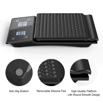 Digital Kitchen Scale with Timer, Coffee Scale with Timer and Tare for Pour Over – image 4