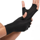 Compression Gloves for Arthritis, Copper Compression Gloves with Open Finger Design, Arthritis Gloves for Carpal Tunnel
