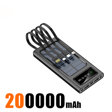 Power Bank with Built In Cables, Portable Phone Charger and Battery Pack with LED Display – image 5