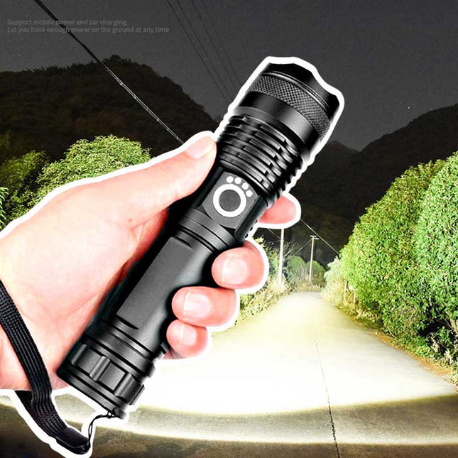 Flashlights and LED Flashlights, USB Rechargeable Flashlight, Bright Flashlight and Torch Light, Waterproof Flashlight for