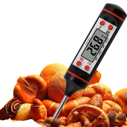 Digital Meat Thermometer, Instant Read Thermometer for Cooking Meat, Cooking Thermometer with Probe for Deep Frying