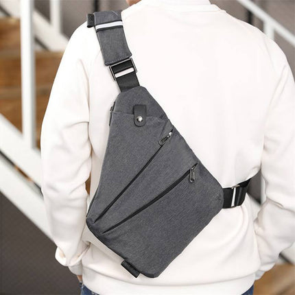 Anti Theft Crossbody Bag for Travel, Hidden Zippers and Slash Resistant Straps
