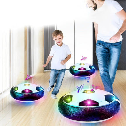 Hover Ball Soccer 2 Pack, Hover Ball with LED Lights and Foam Bumper
