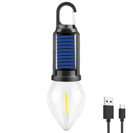 Solar Lantern with Built In Hook, Campsite Light for Tents – image 7