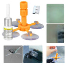 DIY Windshield Repair Kit, Windshield Crack Repair Kit with UV Resin, Glass Crack Repair for Chips and Star Breaks