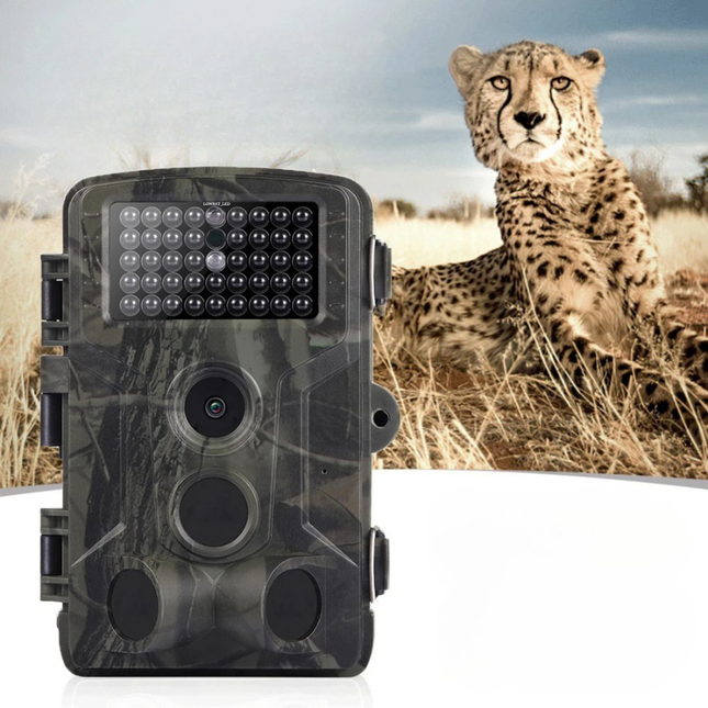 Night Vision Trail Camera, Hunting Camera with Motion Sensor, Weatherproof Wildlife Camera for Property Security