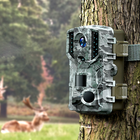 Trail Camera for Hunting, 1080P Game Camera with Night Vision, Waterproof Deer Camera for Wildlife, Outdoor Hunting Gear