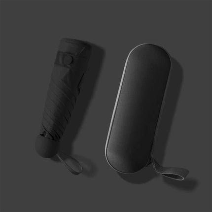 Umbrella with UV Protection, Compact Travel Umbrella with 6 Rib Reinforced Frame – image 8