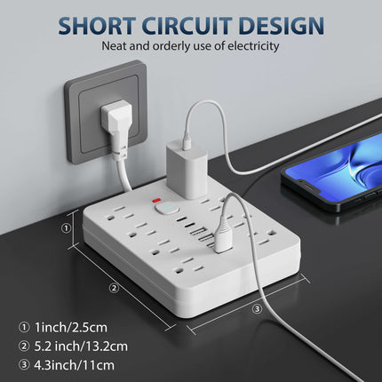 Power Strip with USB C