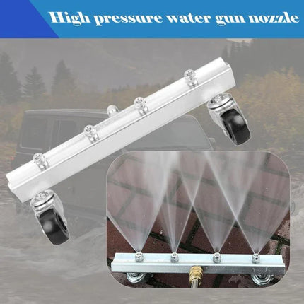 Pressure Washer Surface Cleaner and Undercarriage Cleaner, Stainless Steel Under Car Pressure Washer Attachment – image 5