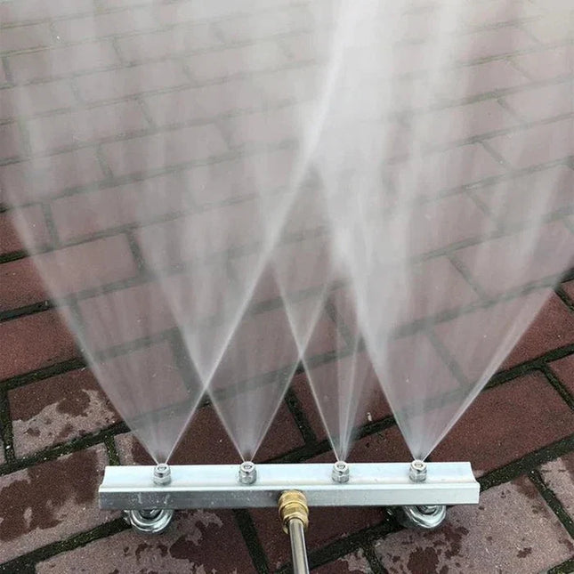 Pressure Washer Surface Cleaner and Undercarriage Cleaner, Stainless Steel Under Car Pressure Washer Attachment