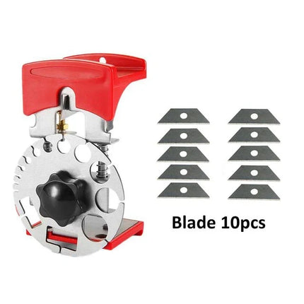 Wire Strippers and Copper Cable Stripper, Handheld Wire Stripper Tool with 10 Blades for Scrap Copper Wire – image 2