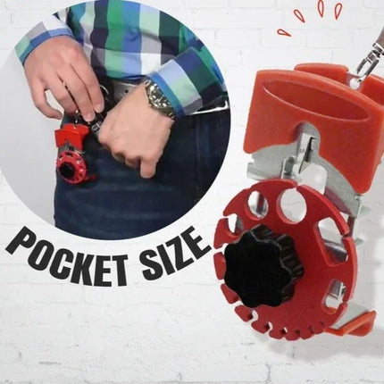 Wire Strippers and Copper Cable Stripper, Handheld Wire Stripper Tool with 10 Blades for Scrap Copper Wire – image 6
