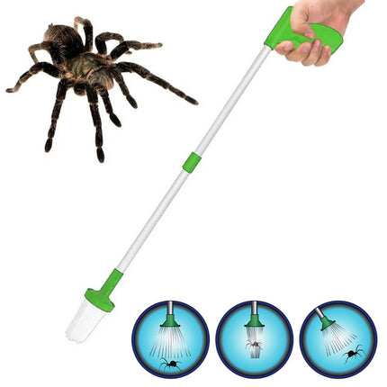 Stink Bug Catcher with 33 Inch Foldable Handle, Humane Bug Catcher for Spiders and Scorpions, Spider Catcher Tool