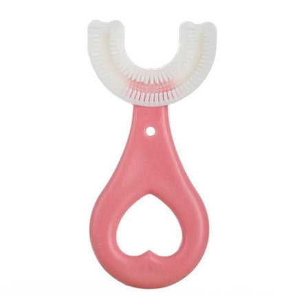 Kids Toothbrush Silicone U Shaped Toothbrush for Ages 2 to 12, Soft Food Grade 360 Degree Childrens Toothbrush – image 11