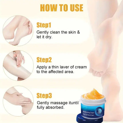 Foot Cream for Dry Cracked Heels, Shea Butter Foot Moisturizer – image 10