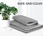 Tuzwa Non-Slip Shower Mat – Quick Drain Cut-to-Fit Bathroom Floor Mat, Soft Washable Surface, Lightweight & Easy to Clean