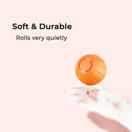 Interactive Cat Toy, Automatic Cat Ball Toy with Obstacle Sensor – image 4