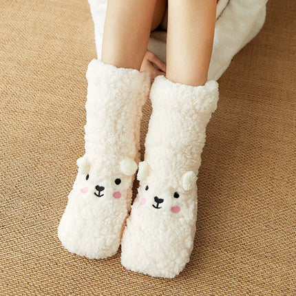 Grip Socks, Warm Fleece Slipper Socks for Winter – image 11