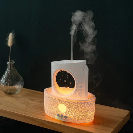 Essential Oil Diffuser, Aroma Diffuser with LED Light for Bedroom – image 11