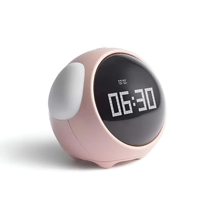Childrens Alarm Clock with Sunrise Light, Rechargeable Cartoon Alarm Clock – image 12