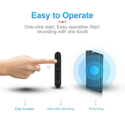 Voice Recorder with 8GB Memory, Digital Voice Recorder for Lectures and Meetings – image 6