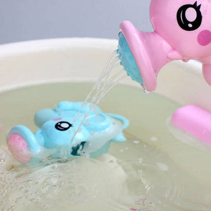Baby Bath Toy Elephant Rinse Cup, Shampoo Rinser Cup with Gentle Spout for Tear Free Washing – image 5